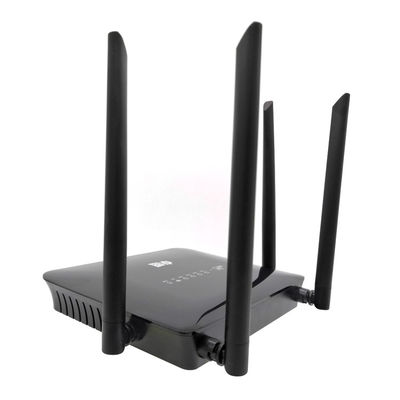 Single Frequency 100M Router Wireless 300mbps 4 Antennas 2.4GHz