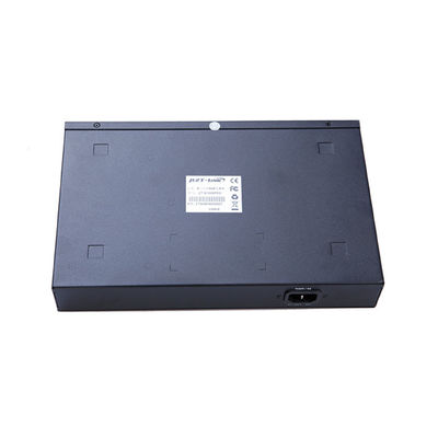 100M 8 Port Unmanaged POE Switch Rack Mounted Built In Power Supply
